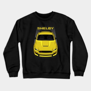 Ford Mustang Shelby GT350R 2015 - 2020 - Yellow Crewneck Sweatshirt